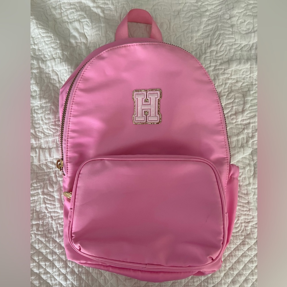 Stoney Clover for Target Backpack with “H” patch in Hot Pink. Lightly used!